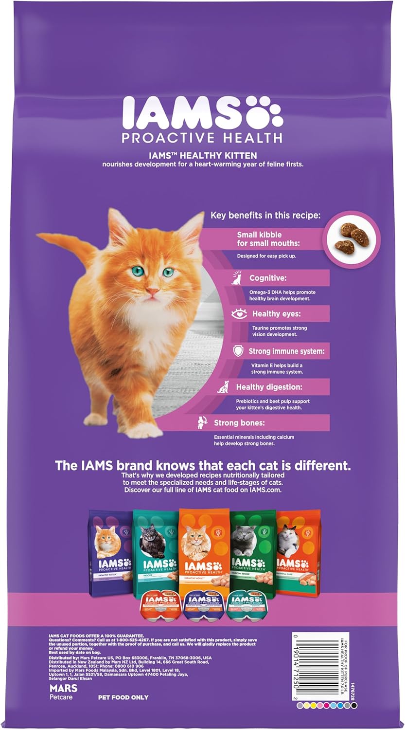 IAMs Proactive Health Dry Food for Cats - Kitten - Original - 3.18kg