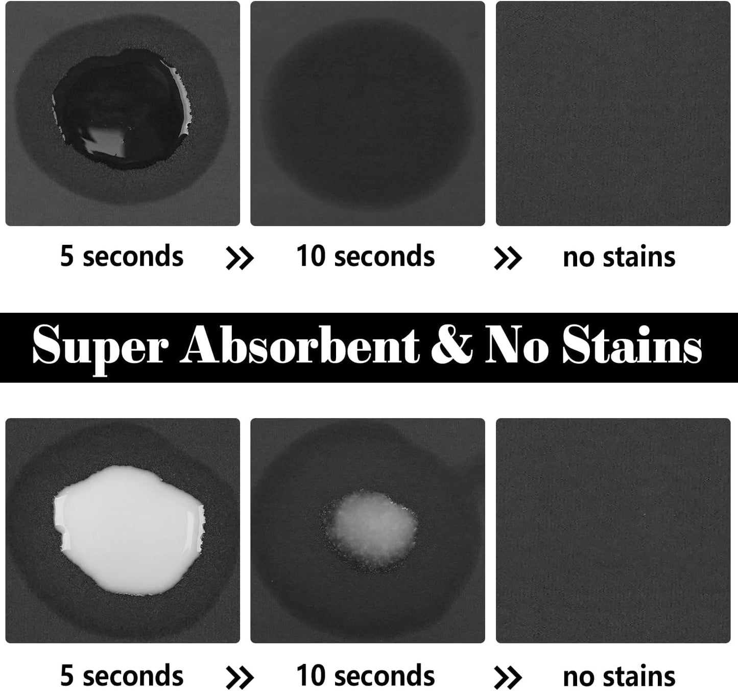 Pet Food Mats for Floor, Absorbent Dog Mat for Food and Water Dispenser Mat, Dog Food Mat Quick Dry Cat Food Mat Pet Supplies