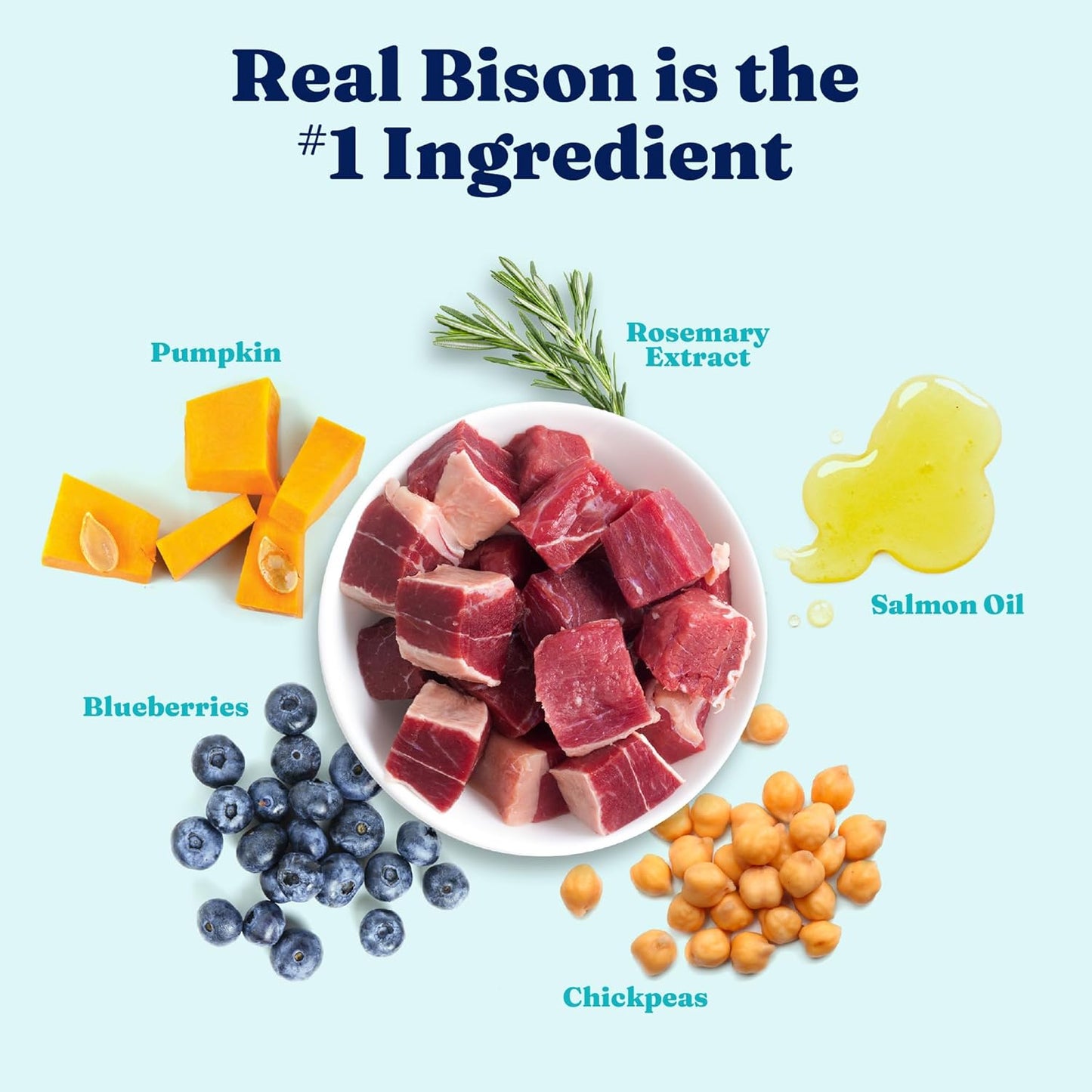 Solid Gold Toy & Small Breed Dog Food Dry Small Bites – Real Bison & Healthy Whole Grain Dogfood – Potato Free, High Fiber Healthy Dog Kibble w/Probiotics for Gut Health – NutrientBoost™ – 3.75 lb