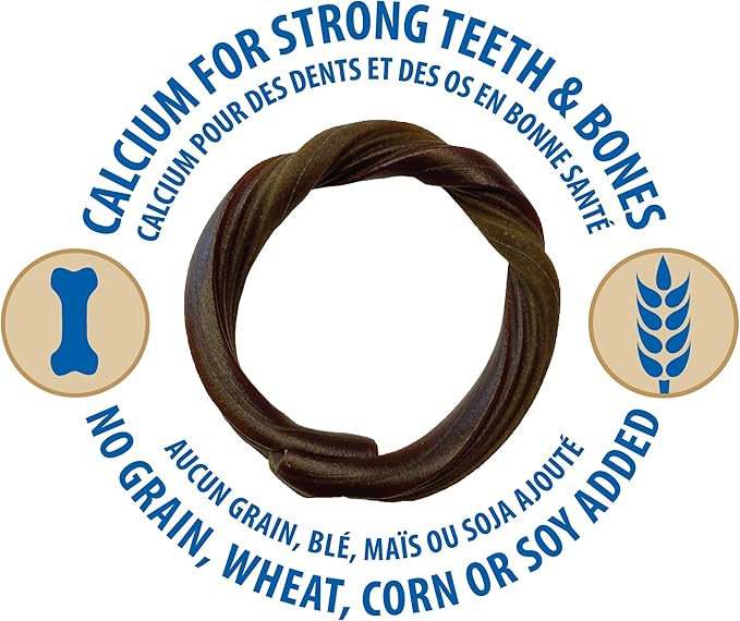 N-Bone Puppy Teething Rings Peanut Butter Flavor Dog Treat, 6 Count Bag, 7.2-oz