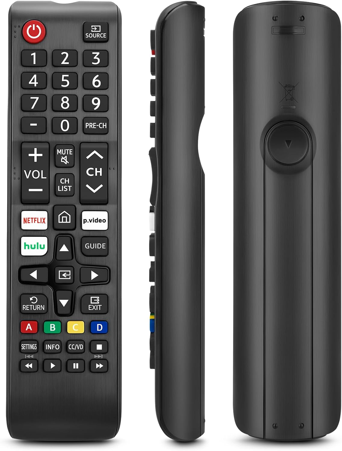 for Samsung-Smart -TV-Remote-Control-Replacement,Universal for All Samsung Frame Curved QLED TVs