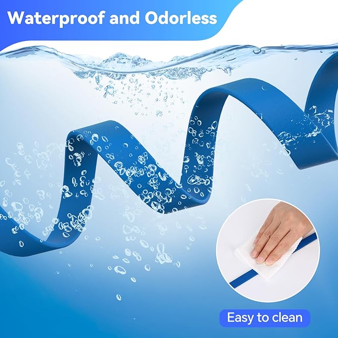 Waterproof Long Leash for Dogs Training 16FT/30FT/50FT, Long Dog Leash Heavy Duty Lead for Large Medium Small Dogs Outside Walking, Playing, Camping, or Yard(Blue 50FT)