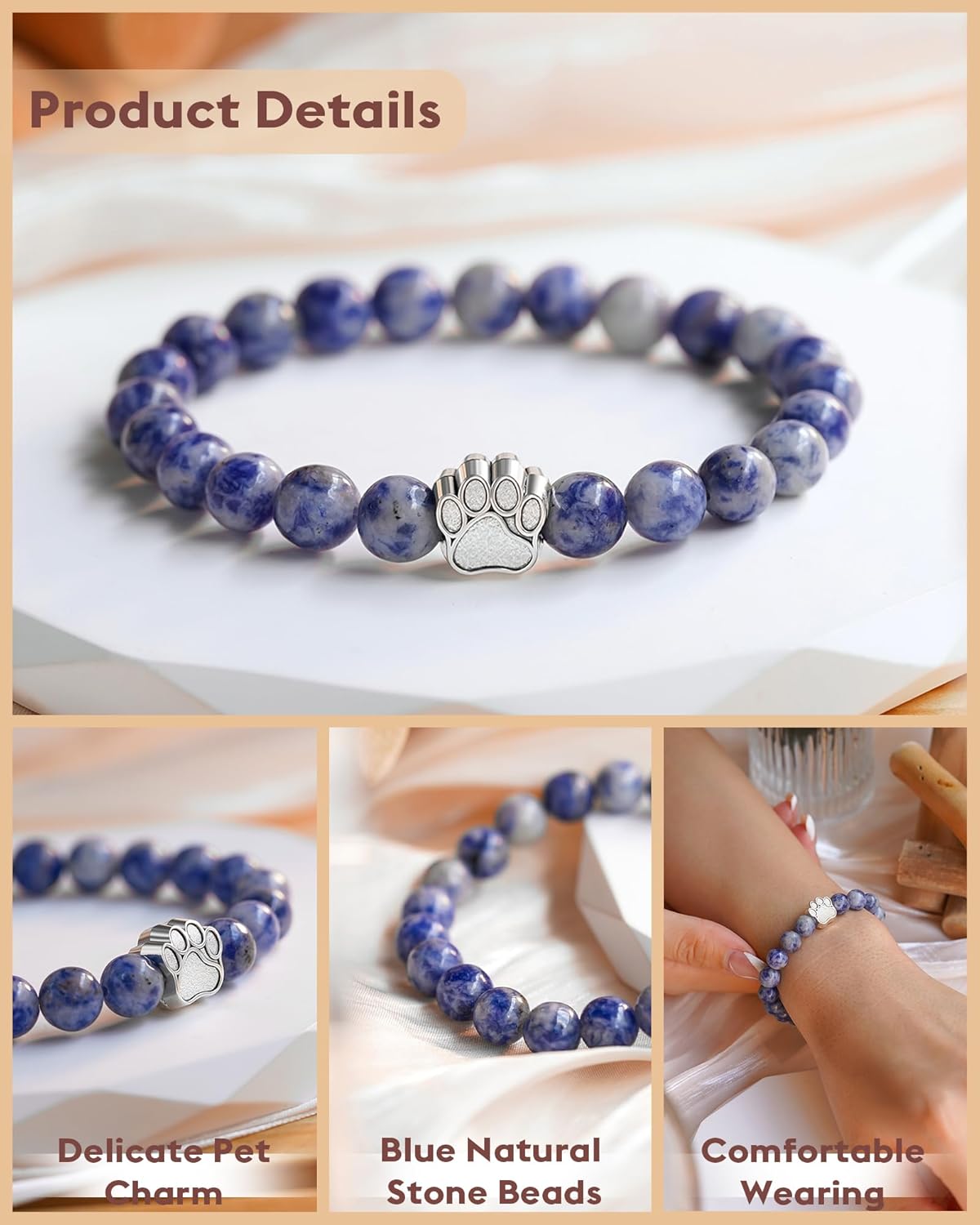 FYUKISS 𝗣𝗲𝘁 𝗠𝗲𝗺𝗼𝗿𝗶𝗮𝗹 𝗚𝗶𝗳𝘁𝘀 𝗳𝗼𝗿 𝗪𝗼𝗺𝗲𝗻/𝗠𝗲𝗻, Multiple Colors Available: Pink, Black, Mixed, Purple, Blue