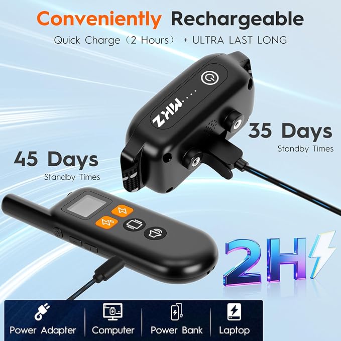 3 Dog Shock Collar with Remote,4200FT Dog Training Collar with Battery Display, 4 Trainning Modes,Rechargeable Electric Dog Collar for Small Medium Large Dogs (15-120Lbs) with Flash Light