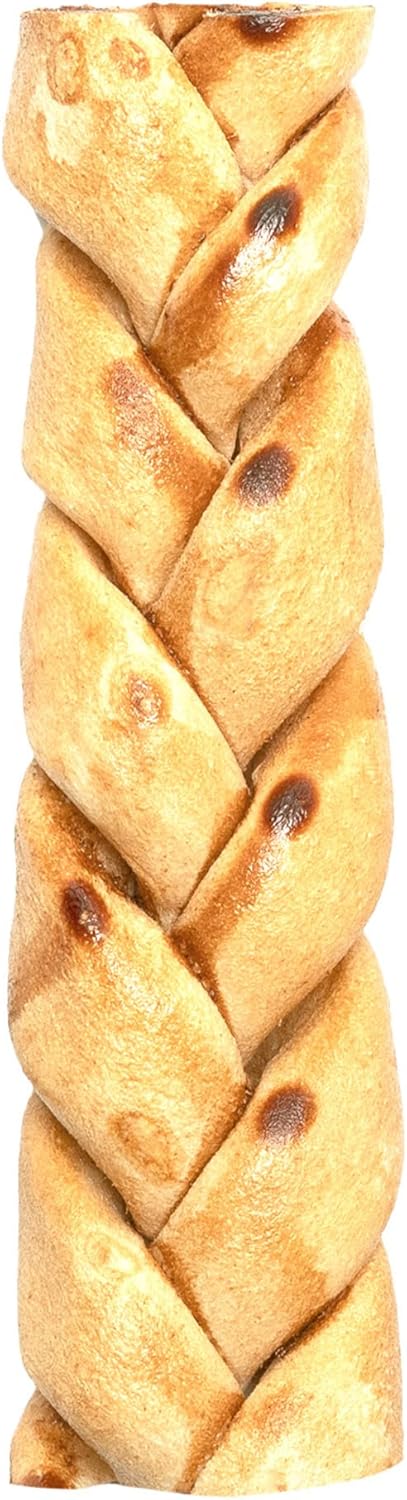 Pet Factory American Beefhide 6" Braided Sticks Dog Chew Treats - Chicken Flavor, 14 Count/1 Pack