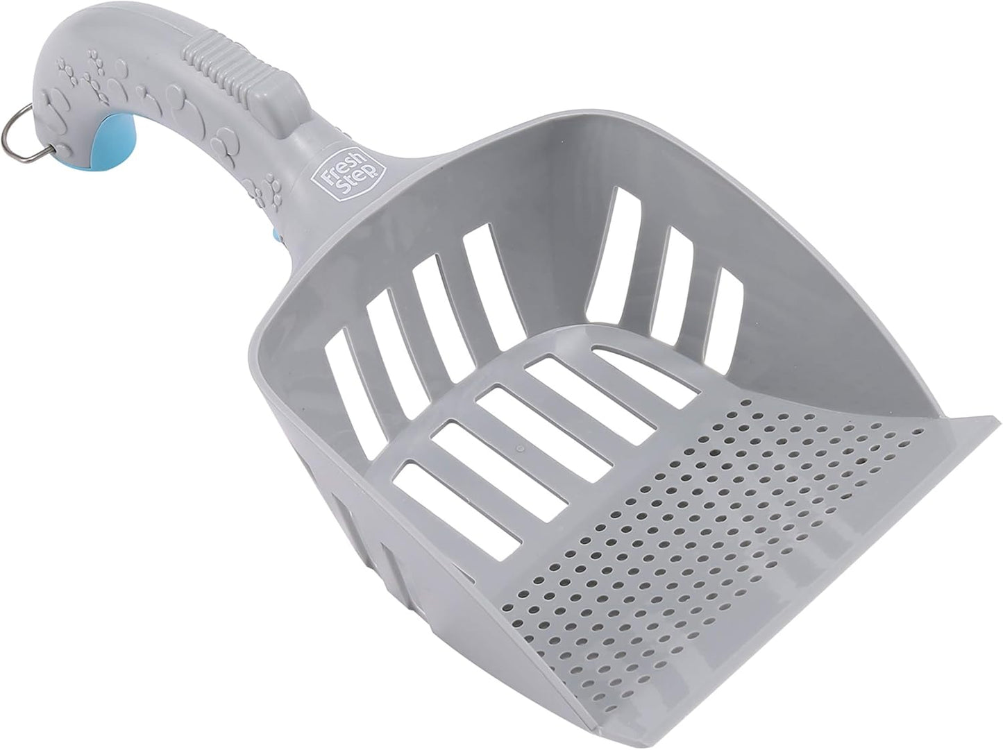 Fresh Step All In One Litter Scoop - Fast and Easy to Use Cat Litter Scooper - Deep Shovel Ergonomic Handle Grip Kitty Litter Scooper to Scoop Away Cat Litter