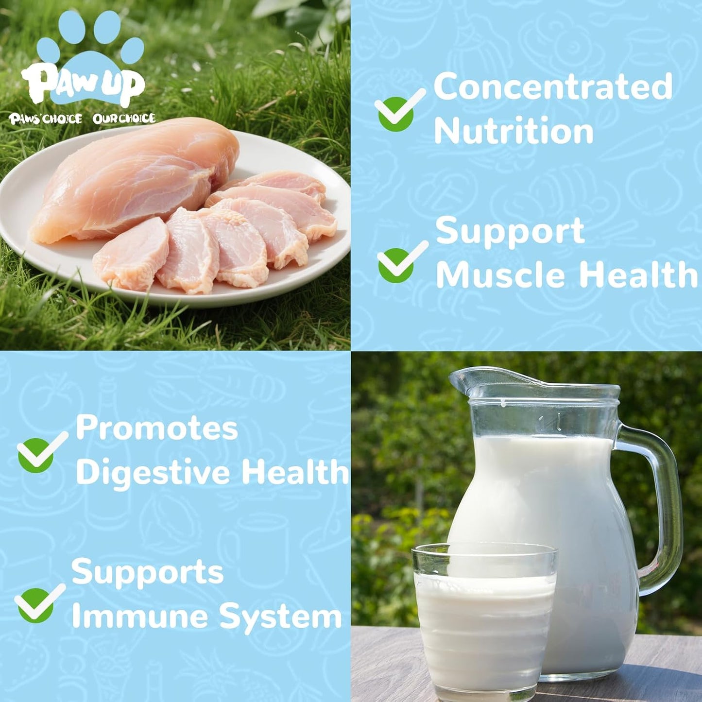 Freeze Dried Sheep Milk Yogurt Flavor, Gentle Sheep Milk Dog Treats for Sensitive Stomachs Puppies, 2.8 oz