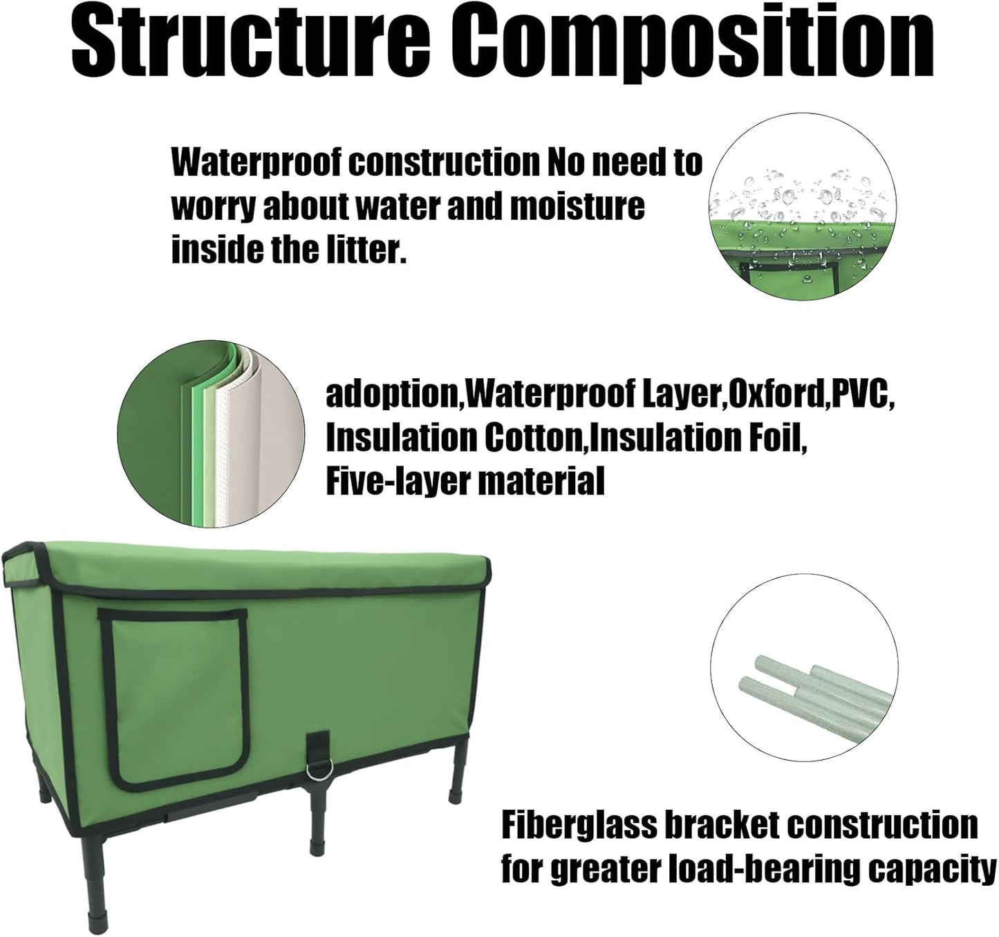 Outdoors Weatherproof Cat House,Outdoor Cat Shelter Heated Cats House for Outdoor in Winter,Outdoors Weatherproof Cats Shelter,Stdily Heateds Cottages,Outside Heated Shelter,Pet Heating Pad