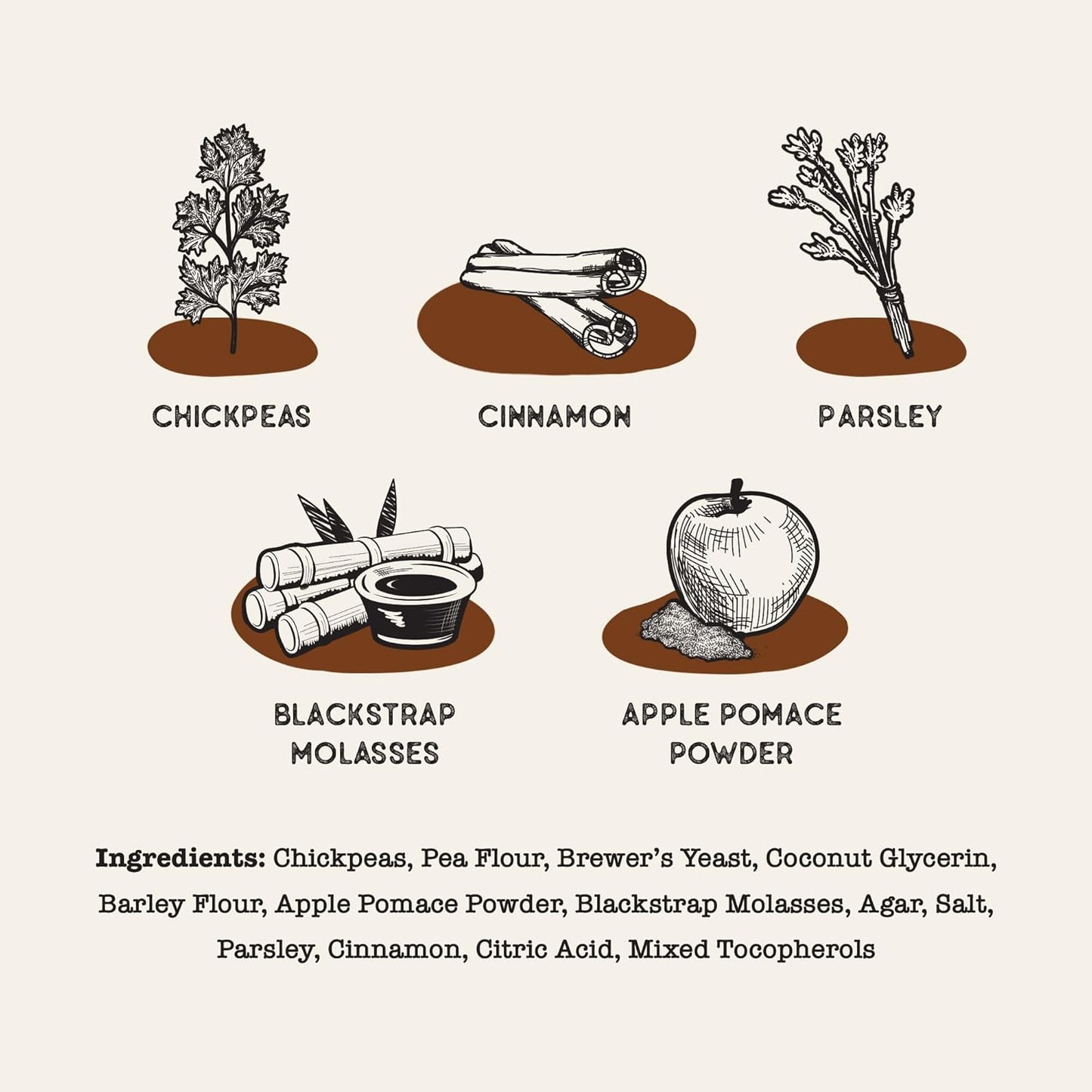 Dog Treat Naturals Dental Chew Sticks | Helps Clean Teeth and Easy to Digest Dog Treats | Dog Breath Freshener | Made with Chickpea & Cinnamon| Made in USA (20 Sticks)