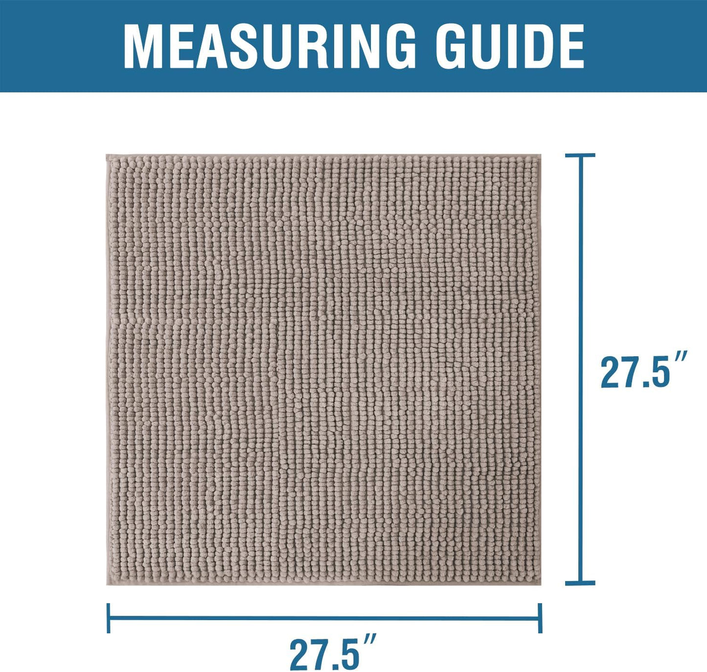 H.VERSAILTEX Plush Chenille Couch Armrest Cover 2 Packs Thick and Soft Sofa Covers Furniture Protector Cover for Pets (27.5" x 27.5", Cuban Sand)