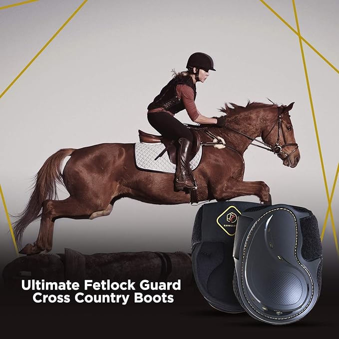 Kavallerie PRO-K Soft No Turn Bell Boots Ultimate Hoof Protection, with Anti-Spin Fastening System, Durable & Prevents Overreaching