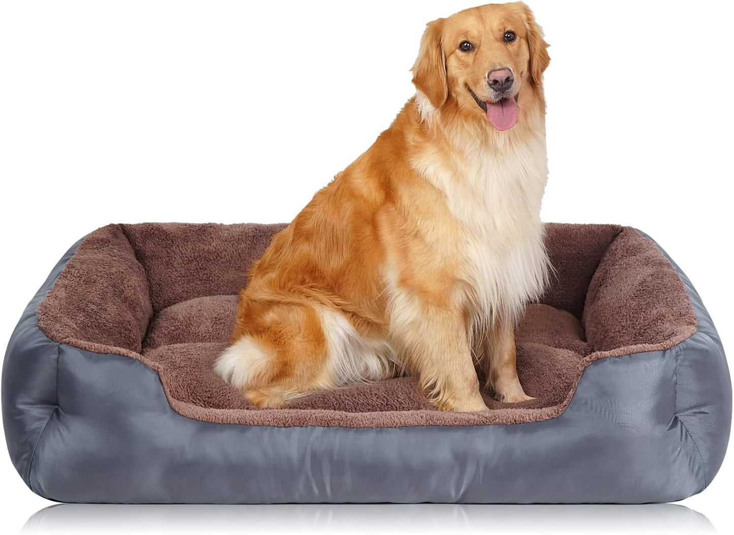 Dog Beds for Jumbo Dogs, Large Pet Beds Machine Washable, Soft Dog Sofa Bed with Non-Slip Bottom
