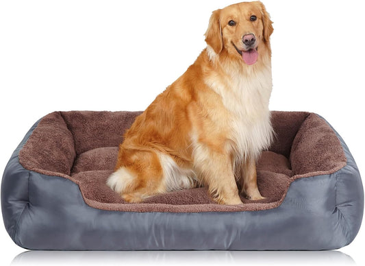 Dog Beds for Jumbo Dogs, Large Pet Beds Machine Washable, Soft Dog Sofa Bed with Non-Slip Bottom