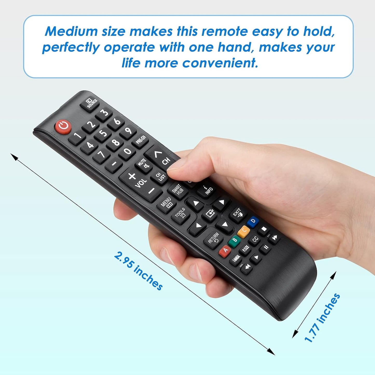for Samsung-TV-Remote All Samsung LCD LED HDTV 3D Smart TVs by Angrox