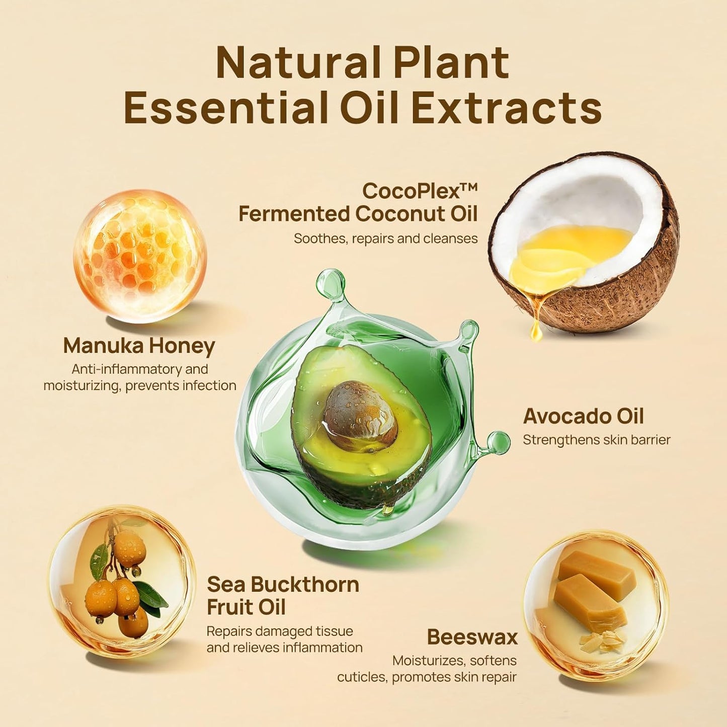 HICC PET Paw & Nose Balm for Dogs and Cats, Vet-Recommended Moisturizes, Repairs, and Soothes Dry, Cracked Nose & Paws, All-Natural Dog Elbow Butter with Fermented Coconut Oil for Daily Care, 0.21oz