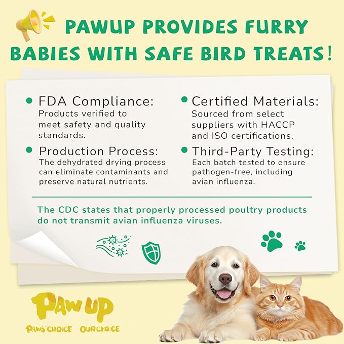 Chicken Jerky Crisp Flakes for Dog Treats, 1% Taurine Added, 6oz (170g), Chip Jerky, High Protein Chicken Dog Training Rewards, Rawhide-Free, Gluten-Free