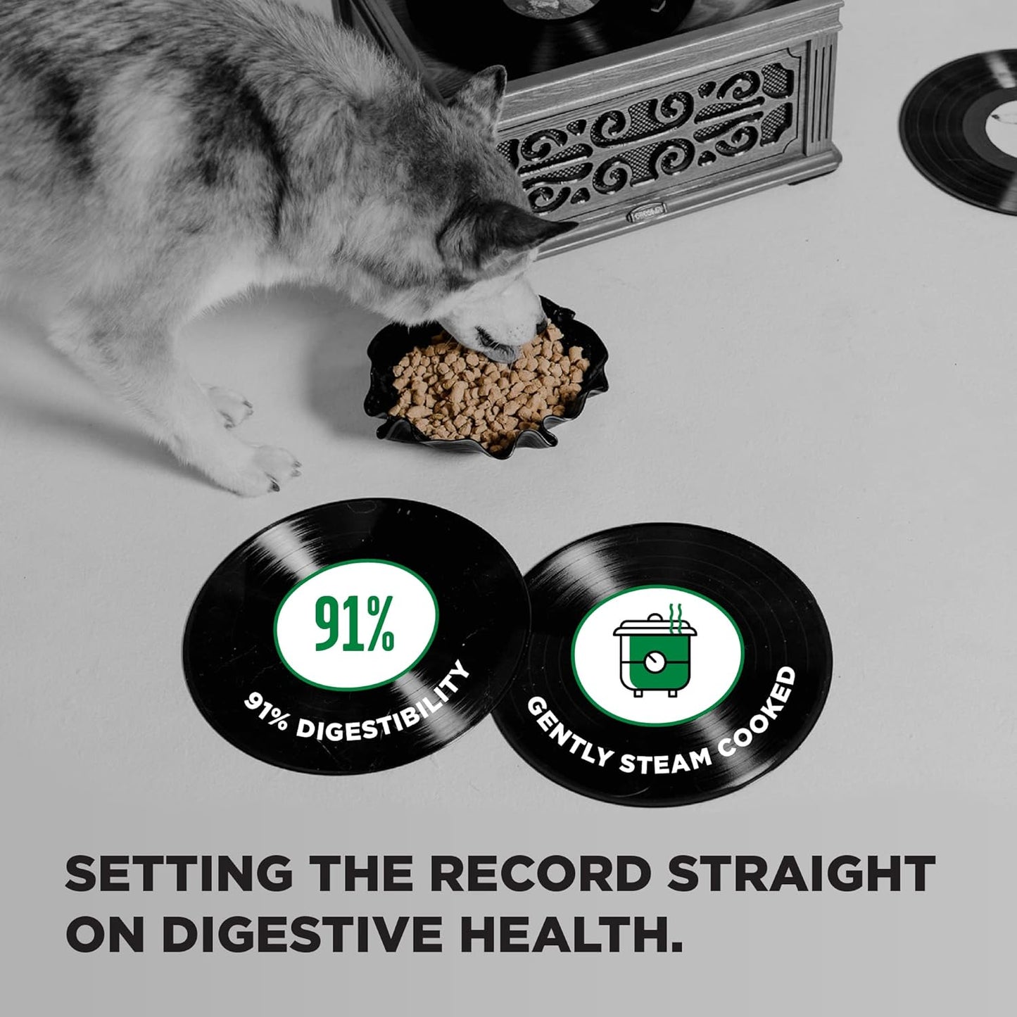 BIXBI Liberty Grain Free Dry Dog Food, Original Recipe Puppy, 4 lbs - Fresh Meat, No Meat Meal, No Fillers for Easy Digestion - USA Made