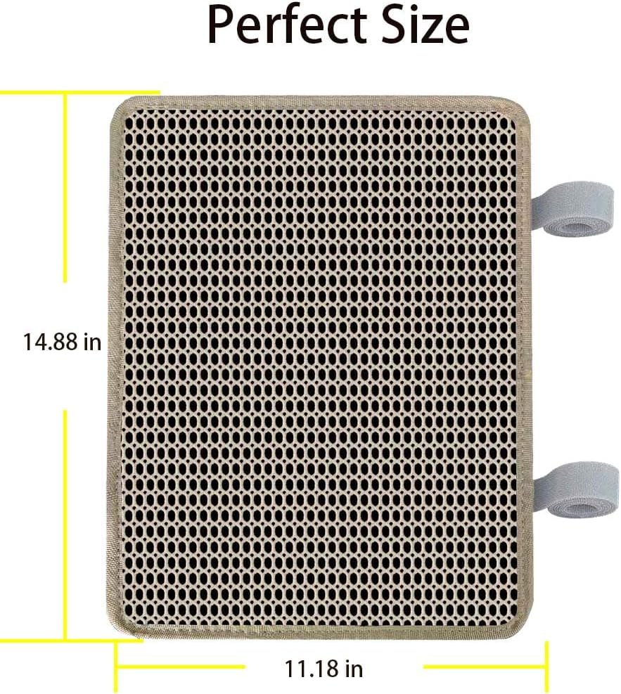 Cat Nail File Scratcher Wrapped Around a Cat Scratching Post, Cat Scratch Pad with 80 Aluminum Oxide Grit, Nail File for Cats Can Help to Trim Your Cat's Nails and Protect Scratch Post