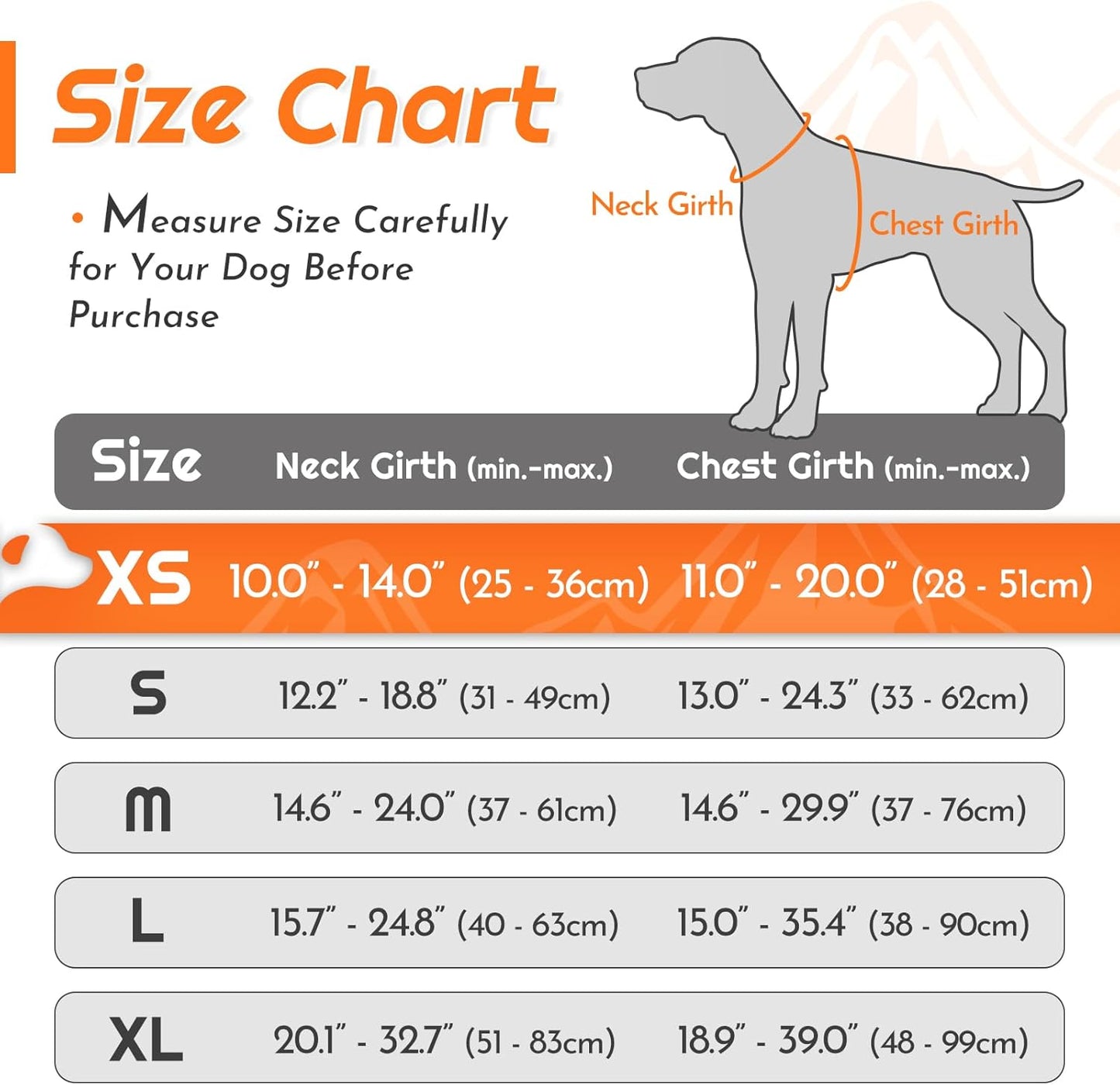 Eagloo Small Dog Harness No Pull, Service Vest with Reflective Strips and Control Handle, Adjustable and Comfortable for Easy Walking, No Choke Pet Harness with 2 Metal Rings, Orange, XS