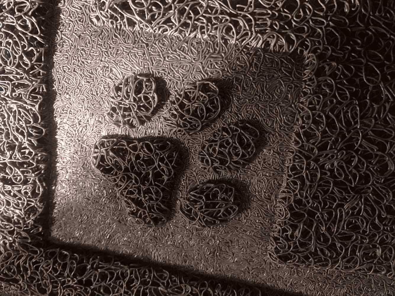 Darkyazi Pet Feeding Mat Large for Dogs and Cats,24"×36" Flexible and Easy to Clean Feeding Mat,Best for Non Slip Waterproof Feeding Mat (Coffee)