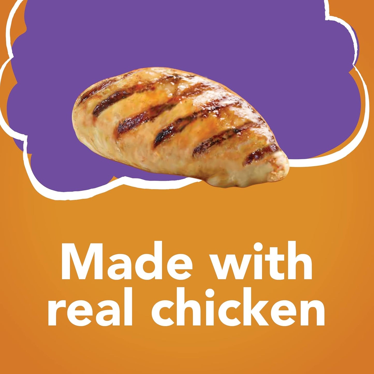 Purina Friskies Meaty Bits Wet Cat Food, Chicken Dinner in Gravy, Made with Real Chicken, Vitamins & Minerals, Canned Wet Cat Food, 5.5-Ounce Can (Pack of 12)