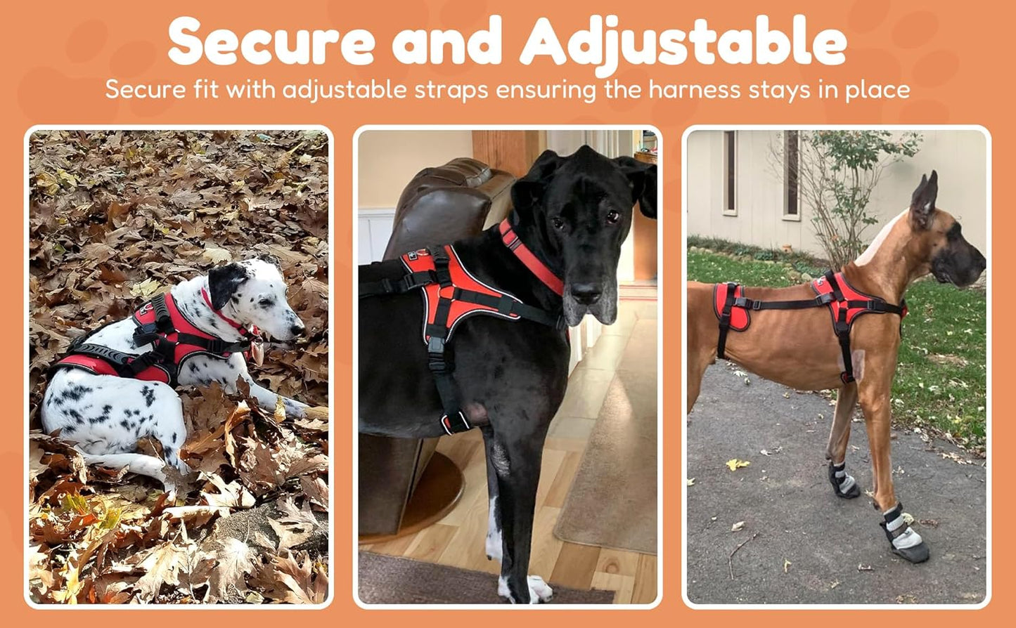 Doggie Stylz Multi-Functional Full-Body Lifting Dog Harness Vest, Designed for Front-Only, Rear-Only or Full-Body Dog Lifting. Please Measure Your Before Ordering.