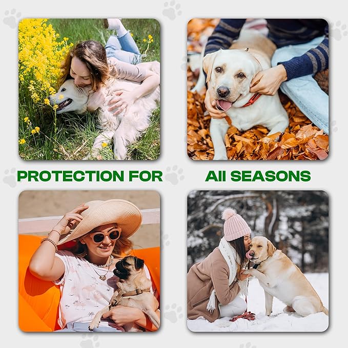 Dog Essentials Starter Kit - New Puppy Kit with Pet Wipes, Paw Balm, Dental Teeth Cleaning Wipes and Poop Bags Set - Complete Dog Kit for Travel, Camping & Gift Set