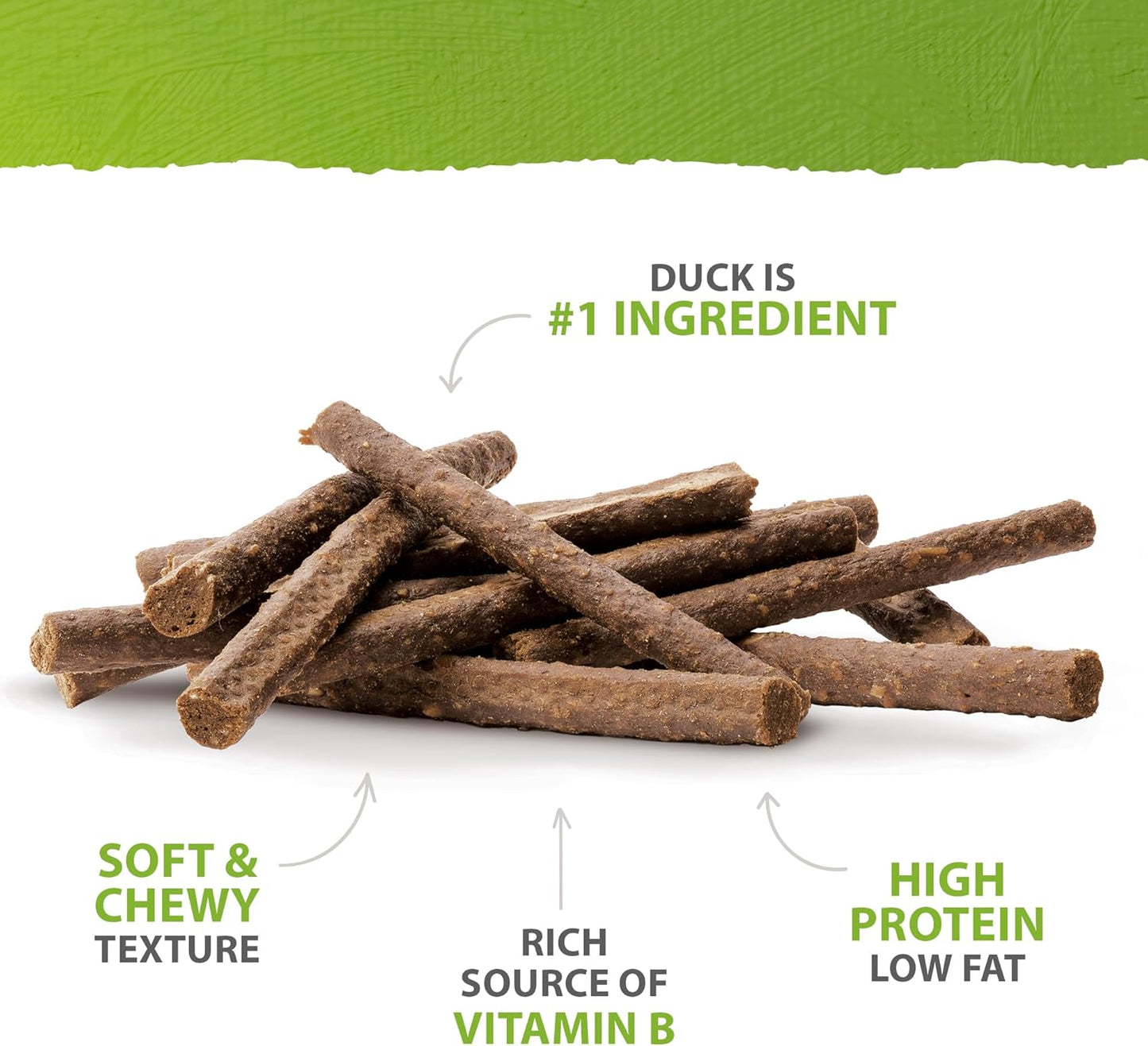 Caledon Farms Chewy Duck Sticks (Pack of 2)