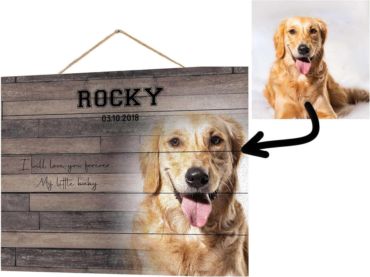 Custom Photo Printed on Wood, Personalized Wooden Photo Print, Valentine’s Day Gift for Him or Her, Picture Frames Personalized, Romantic Gift, Home Wall Decor