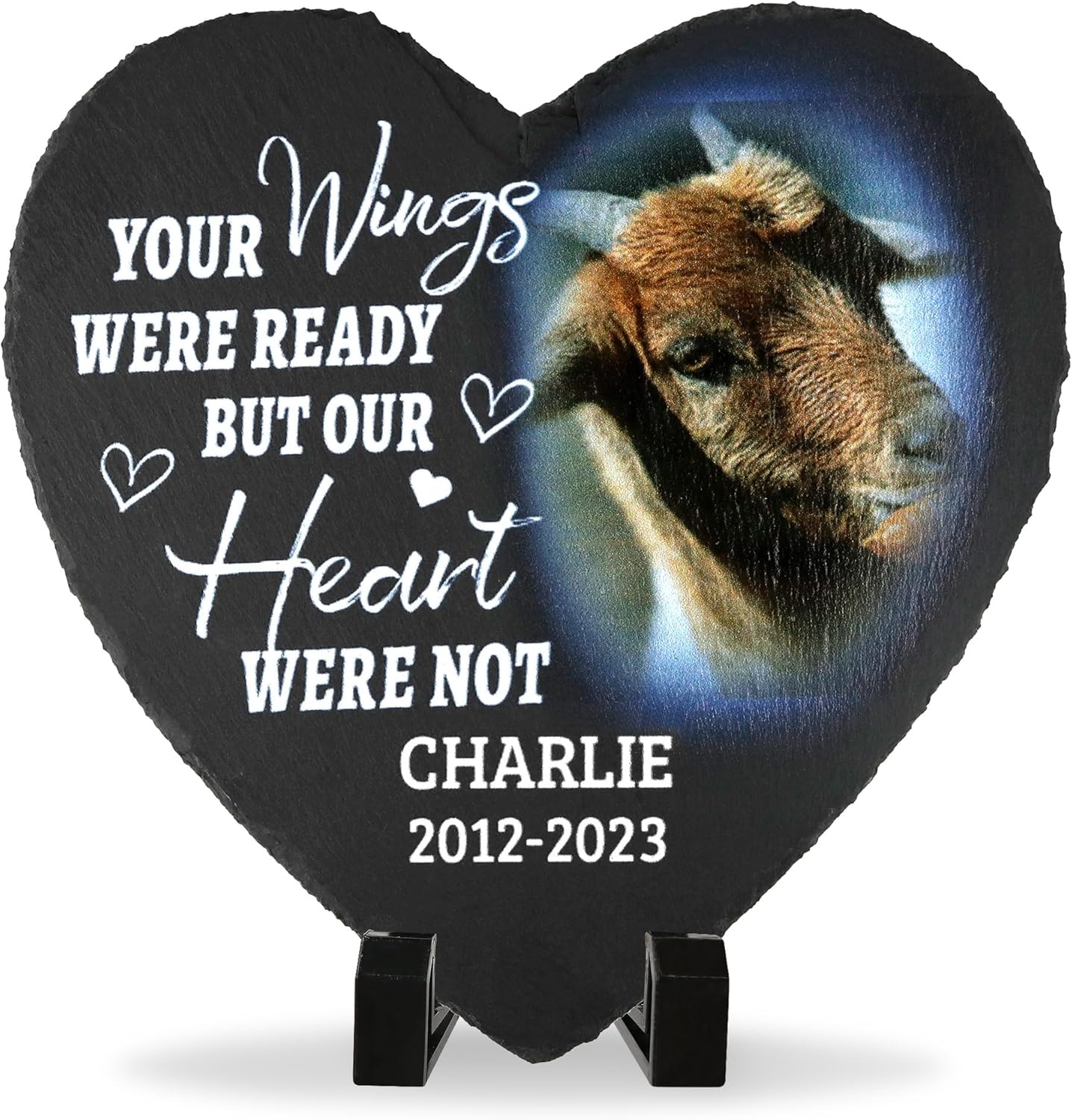 ODB Goat Memorial Stone & Gifts - Cemetery Decorations, Grave Markers for Goat Lovers