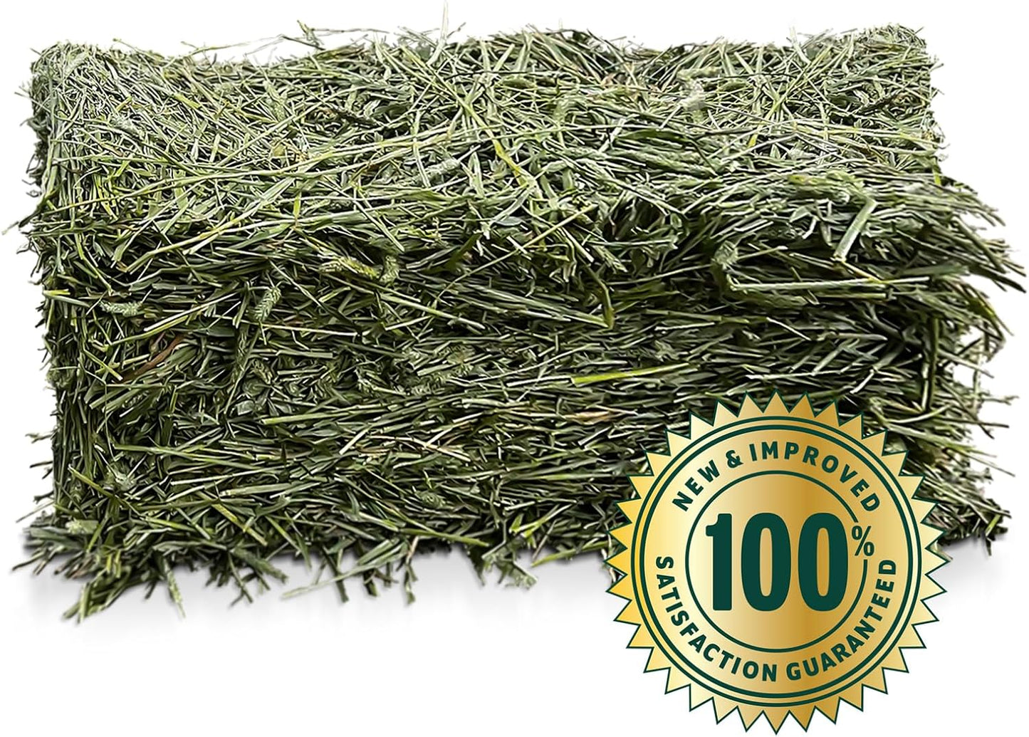 Eaton Pet and Pasture Naturally Grown, Premium, 1st Cut Blend, Western Timothy Hay Orchard Blend, Small Animal Food, Sustainable, Eco-Friendly, Farmer-Owned, 6LB-Box.