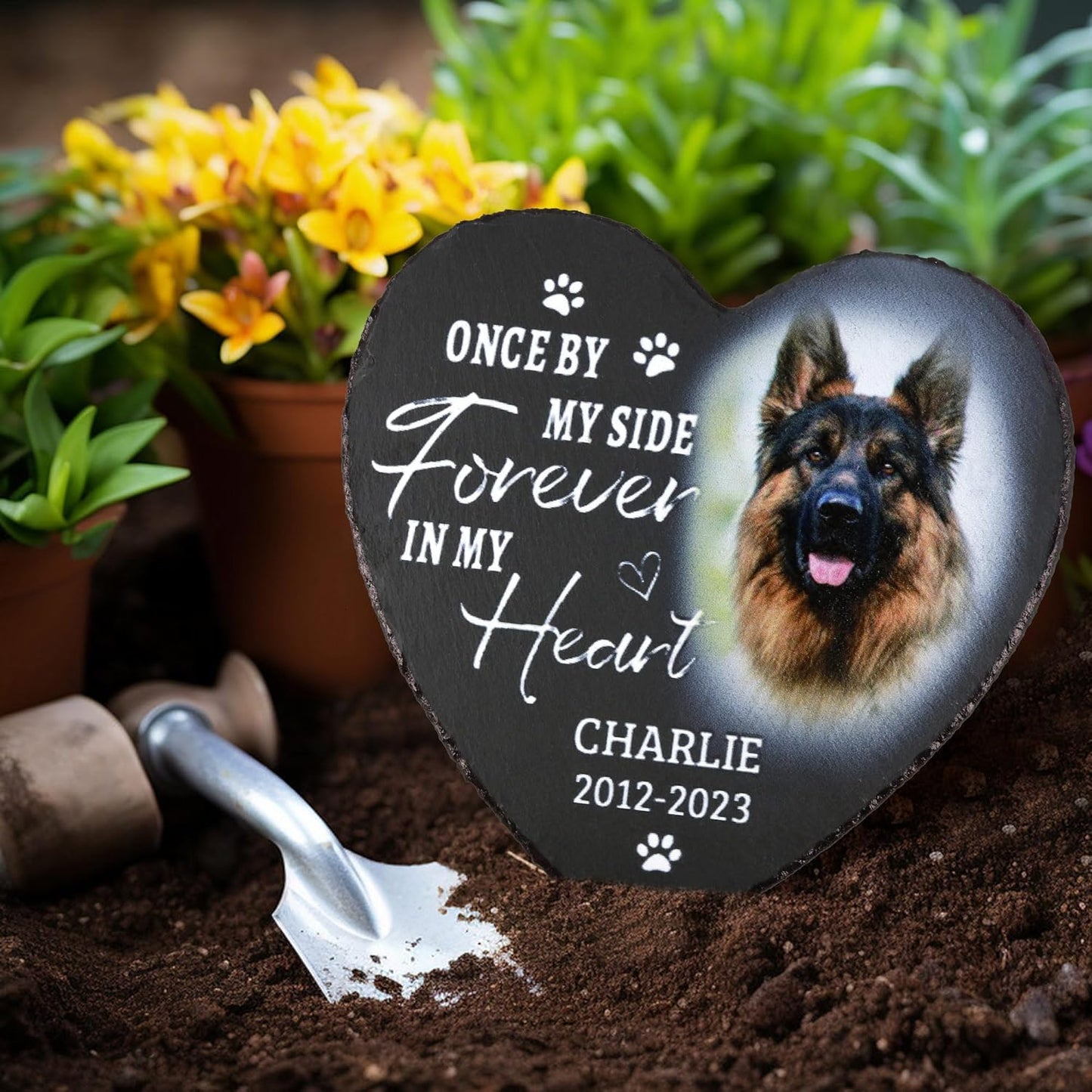 ODB Dog Memorial Gifts for Loss of Dog, Dog Memorial Stone, Pet Memorial Gifts, Pet Loss Gifts, Pet Memorial Stones, Cemetery Decorations for Grave, Cat Memorial Gifts, Gifts for Cat Lovers (Style 3)