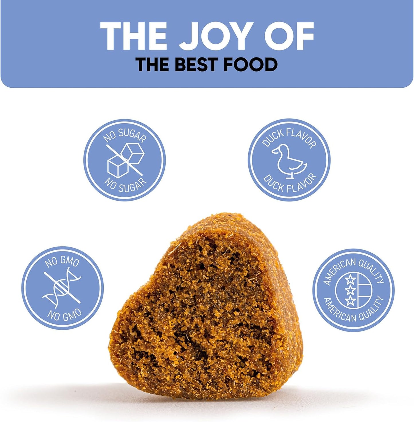 Calming Chews for Dogs with Hemp Oil - Dog Calming Treats with Duck Flavour - Aid During Thunderstorms, Fireworks, Separation, Car Rides - Hemp Dog Treats for Calming Support - 180 Chews