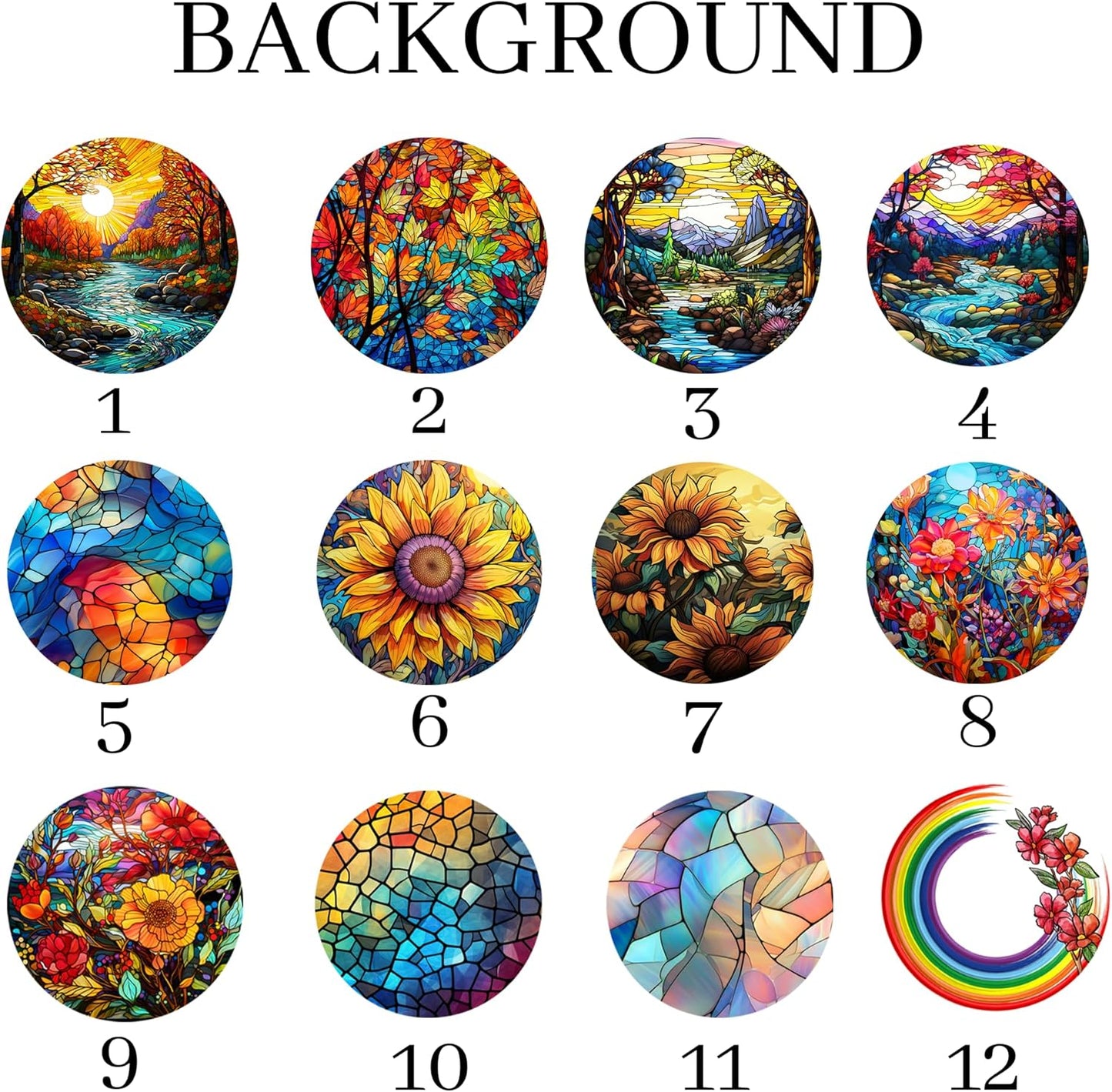 Lovely POD Personalized Pet Stained Glass Suncatcher, Custom Name Pet Photo Memorial Ornament Window Hanging, Remembrance Sympathy Gift for Loss of Pet Dog Cat, Bereavement Keepsake