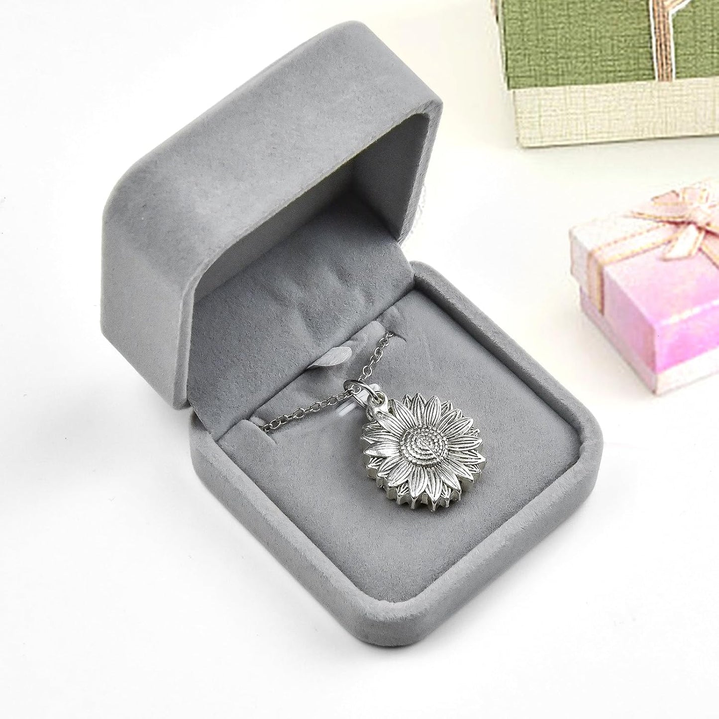 Personalized Pet Dog Portrait Necklace Memorial Gift, Engraved Custom Photo Cats Dogs Necklace for Women Mom Grandma Animal Lovers, Handmad Dog Pendant Jewelry Keepsake Sympathy Gifts