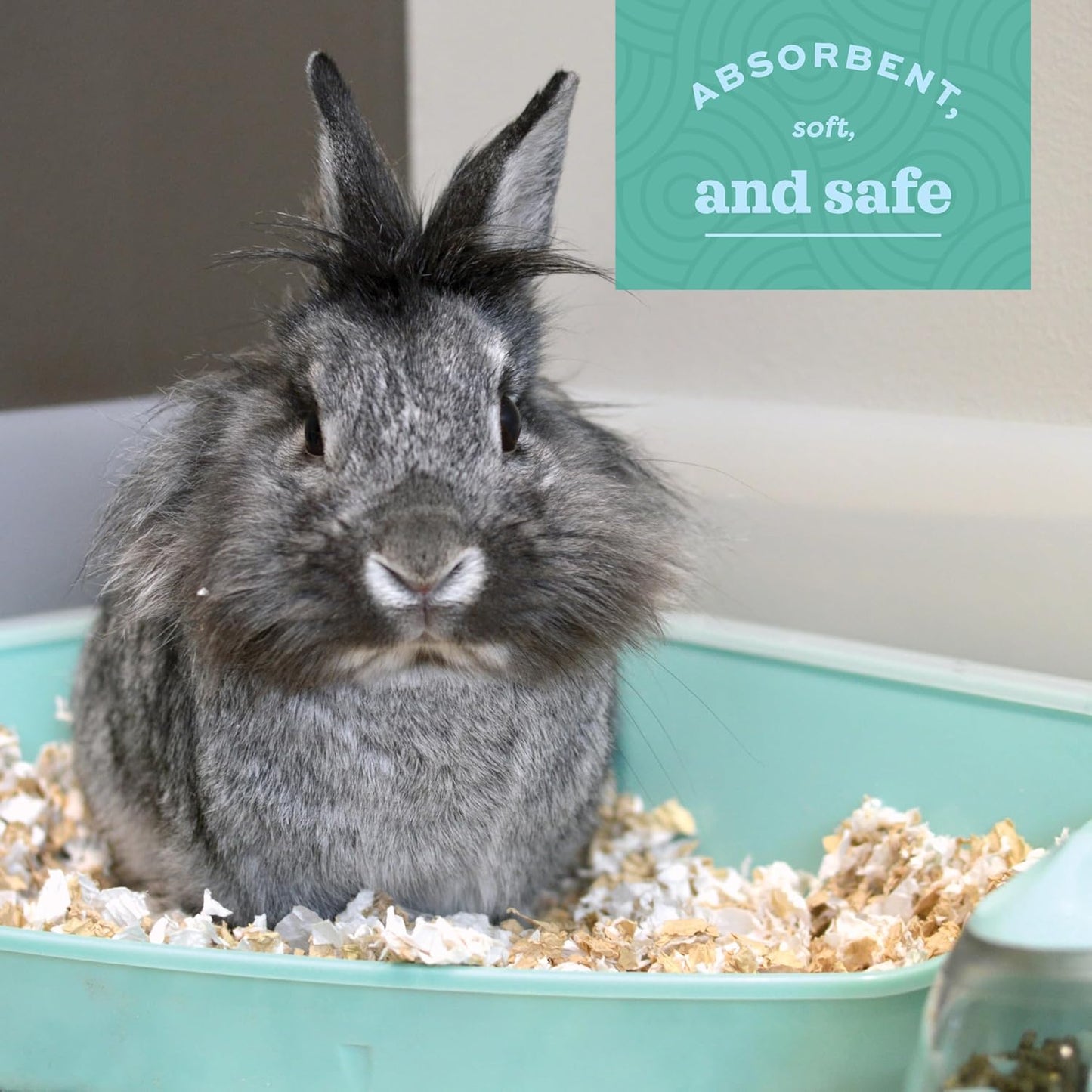 Oxbow Animal Health Pure Comfort Bedding, Rabbit, Hamster, & Guinea Pig Bedding, Bunny Supplies for Litter Box, Pet Safe, 99.9% Dust Free, Bunny Litter Box, Blend, 36 Liter Bag