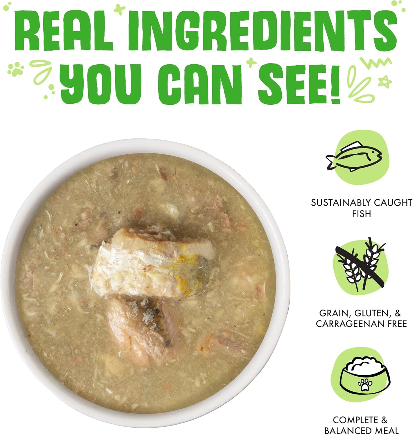 Weruva Classic Cat Food, Outback Grill with Sardine & Seabass in Gravy, 5.5oz Can (Pack of 24)