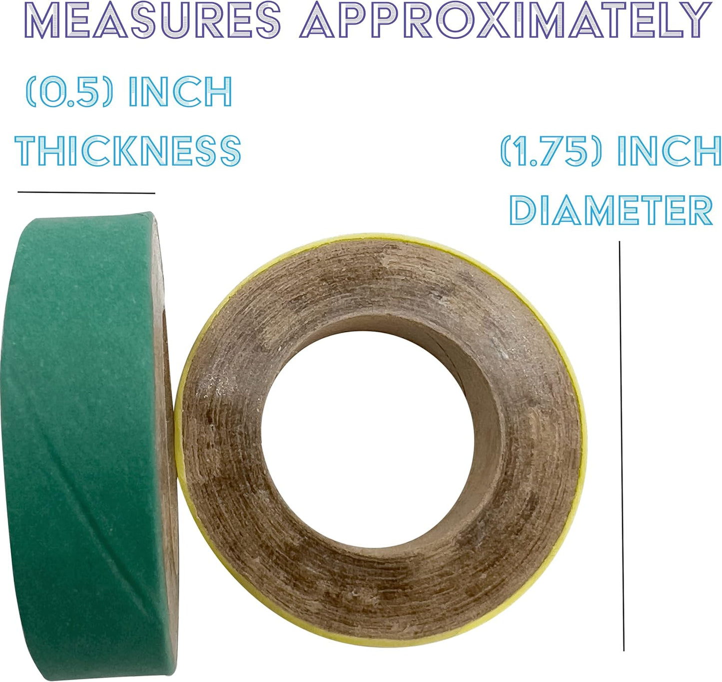 8001 1.75 Pk15 Bird Chew Donut 1.75 Inch by M&M - Compressed Cardboard Shreddable Bagels, Lots of Paper Layers, Brightly Colored Outer Strip, Parrotlet Quaker Conure African Grey