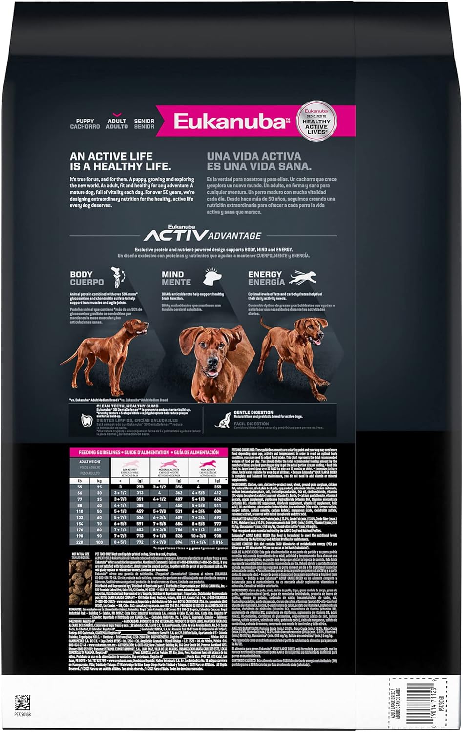 Eukanuba Adult Large Breed Dry Dog Food, 30 lb Bag