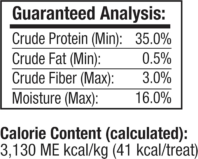 Good'n'Fun Chicken Dumbbells 4 oz, CASE Pack of 12 Individual Bags