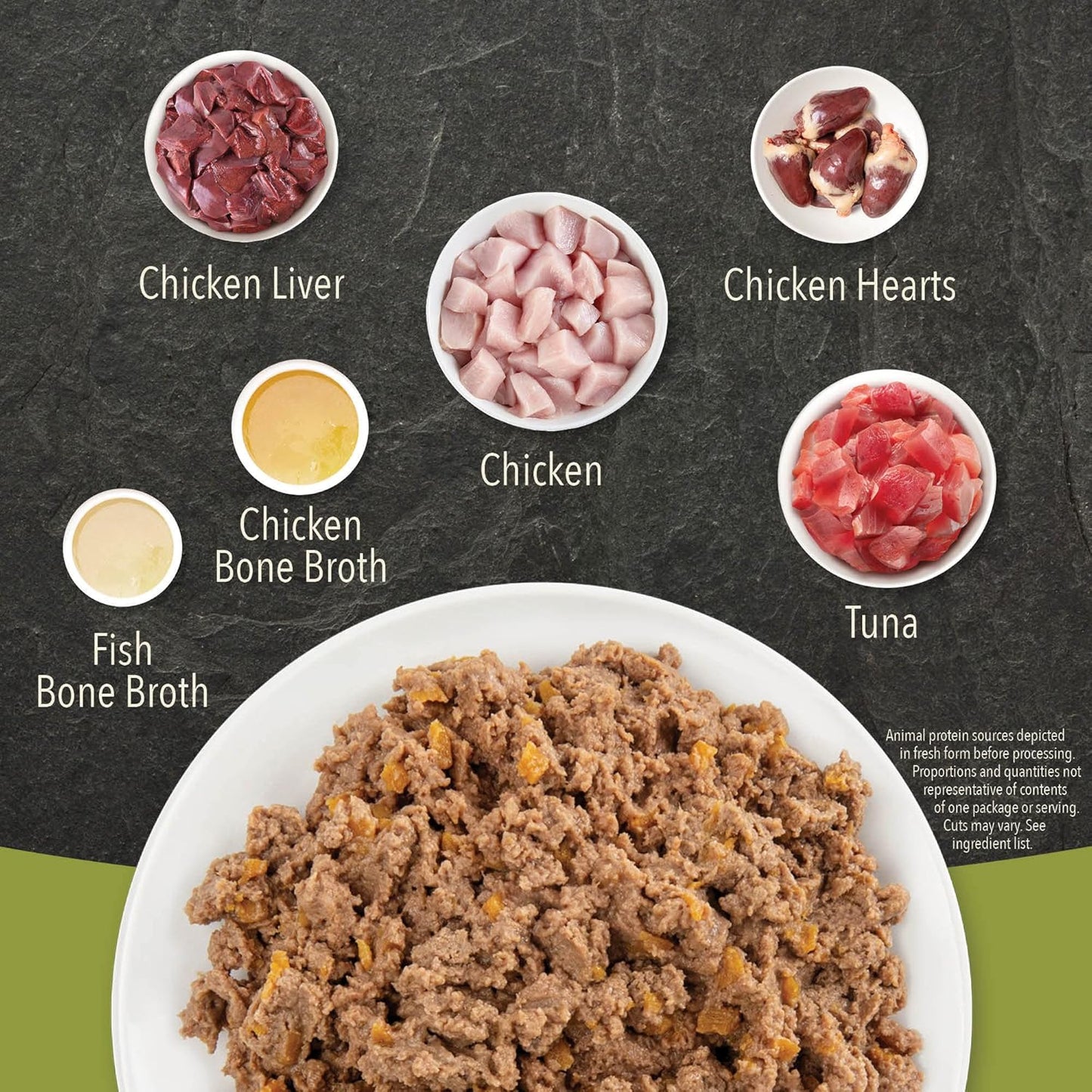 ACANA Premium Pate Wet Cat Food in Bone Broth Chicken + Fish Recipe 3oz Cans (24 count)