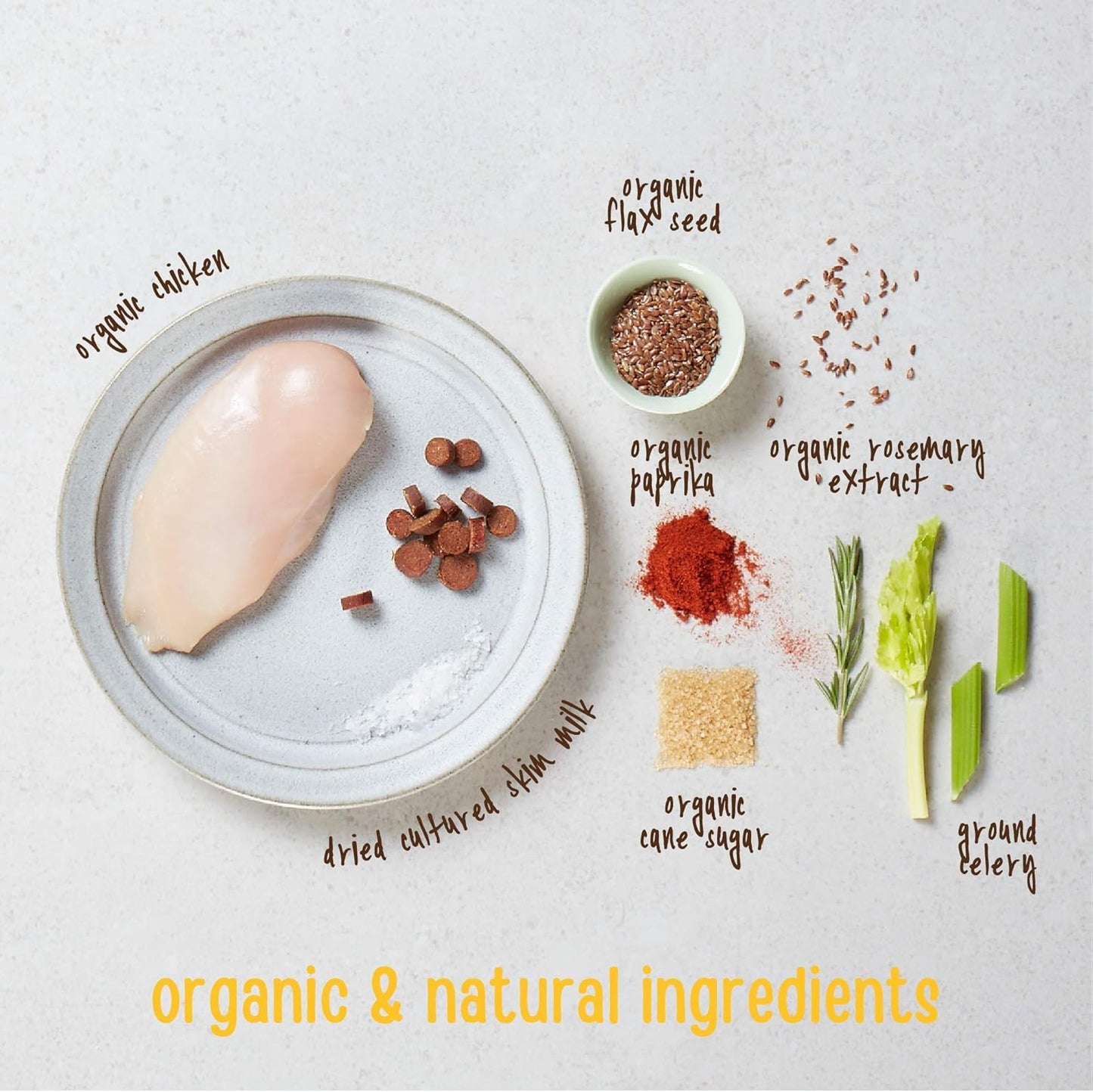 Full Moon USDA Organic Chicken Training Treats Healthy All Natural Dog Treats Human Grade 175 Treats 6 Ounce (Pack of 1)