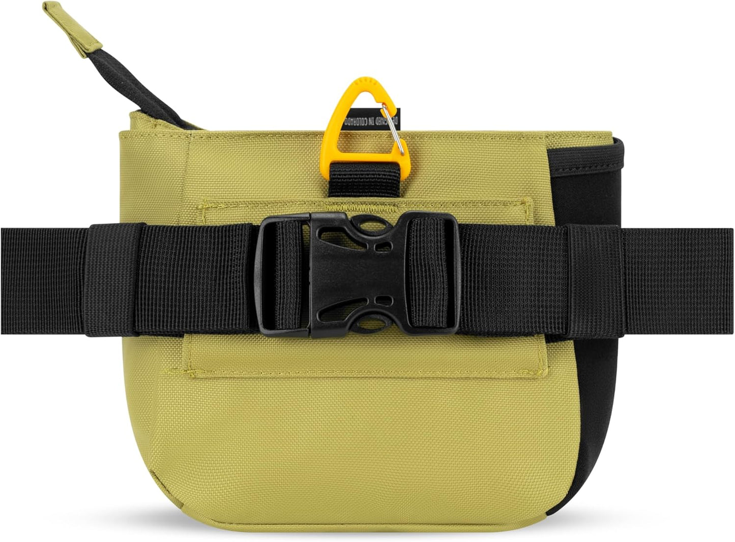 OllyDog Backcountry Day Bag | Hands-Free Dog Training Treat Pouch | Fanny/Hip Pack with Zipper Closure & Built-in Poop Bag Dispenser | Removable Waist Clip (Alchemy)