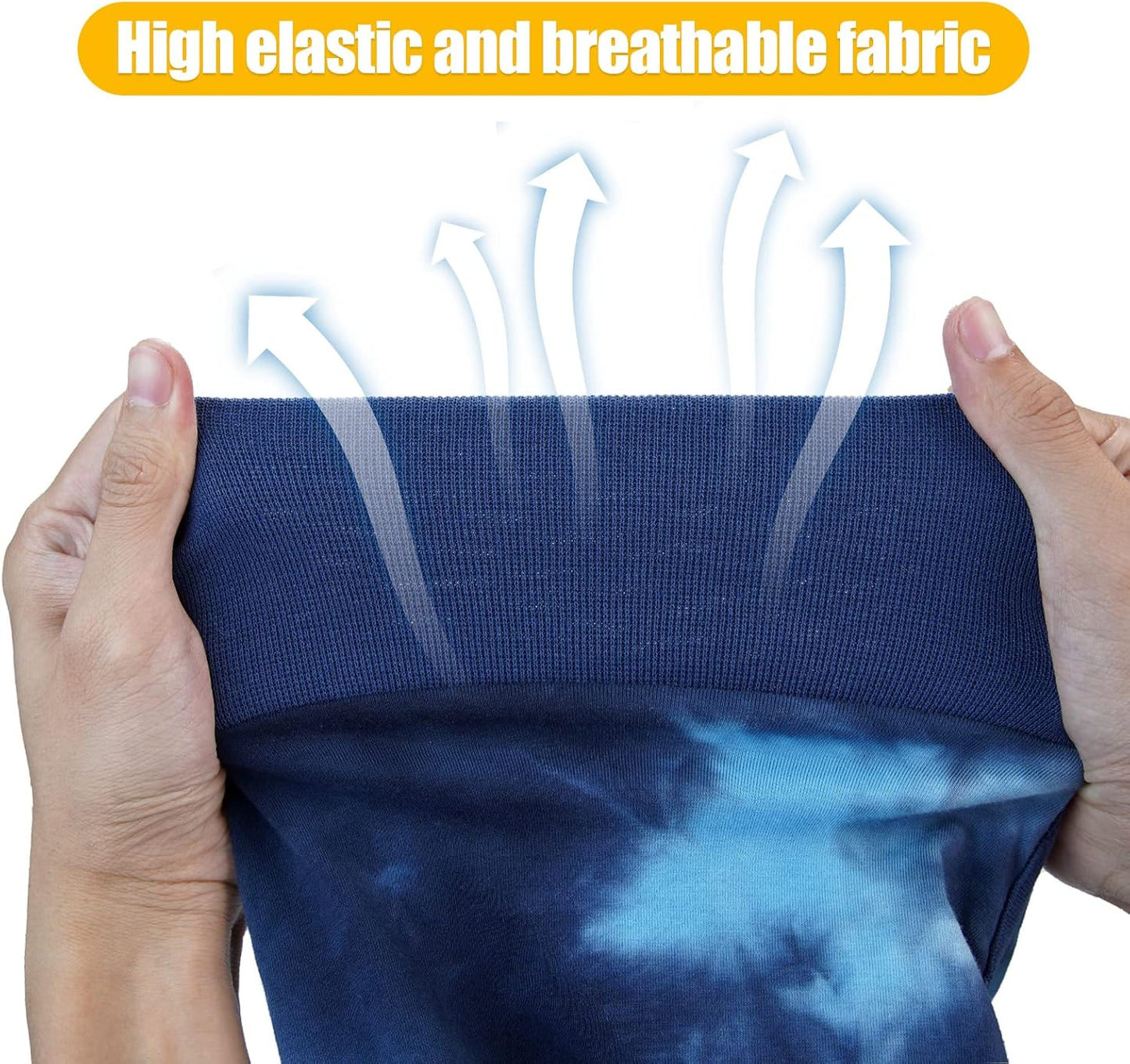 Dog Onesie Suit for Medium Large Dogs Recovery Suit for Tie Dye Pajamasfor Abdominal Wounds, Shedding, Prevent Licking L Blue2