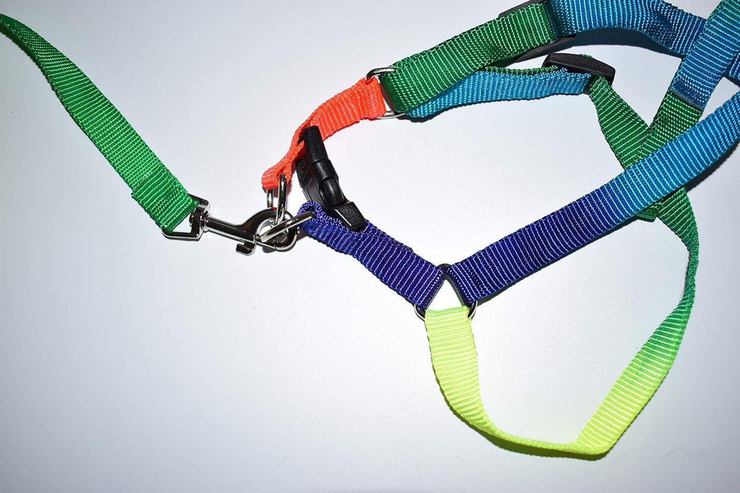 Mini Pig Adjustable Harness Leash for Hog Piggy and Other Small Animals -Ferret, Rabbit, Dog, Cat