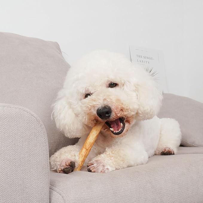 MON2SUN Dog Rawhide Rolls Twist Sticks 6.5 Inch Chew Treats Chicken Flavor 18 Count for Puppy and Small Dogs