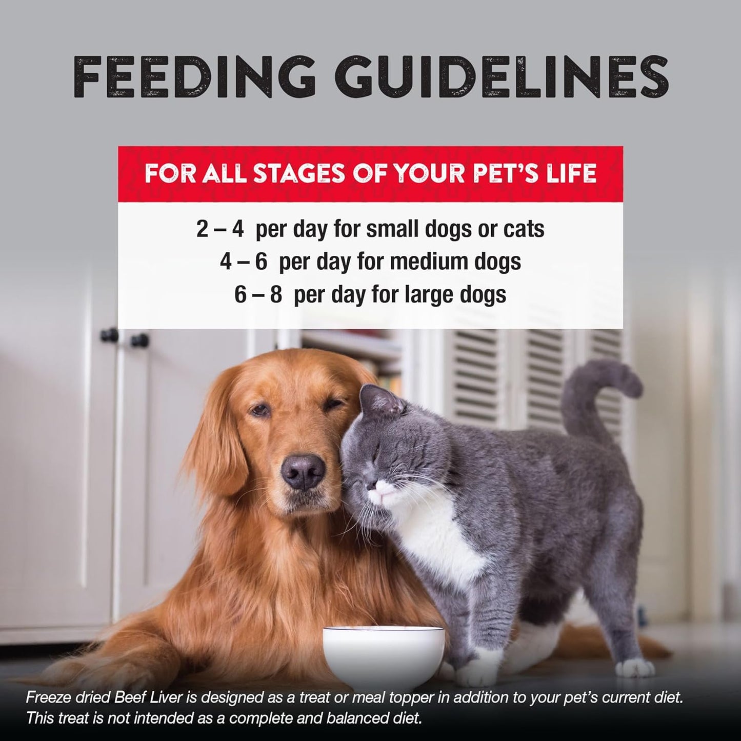 Northwest Naturals Raw Rewards Freeze-Dried Beef Liver Treats for Dogs and Cats - Bite-Sized Pieces - Healthy, 1 Ingredient, Human Grade Pet Food, All Natural, Proudly Made in USA, 10 Oz (Pack of 3)