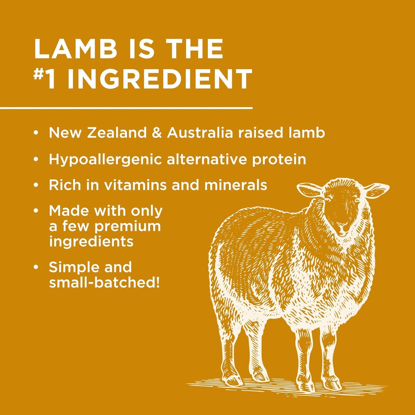 Dog's Delights Chewy Lamb Sticks, 1.25kg, Dog Treats