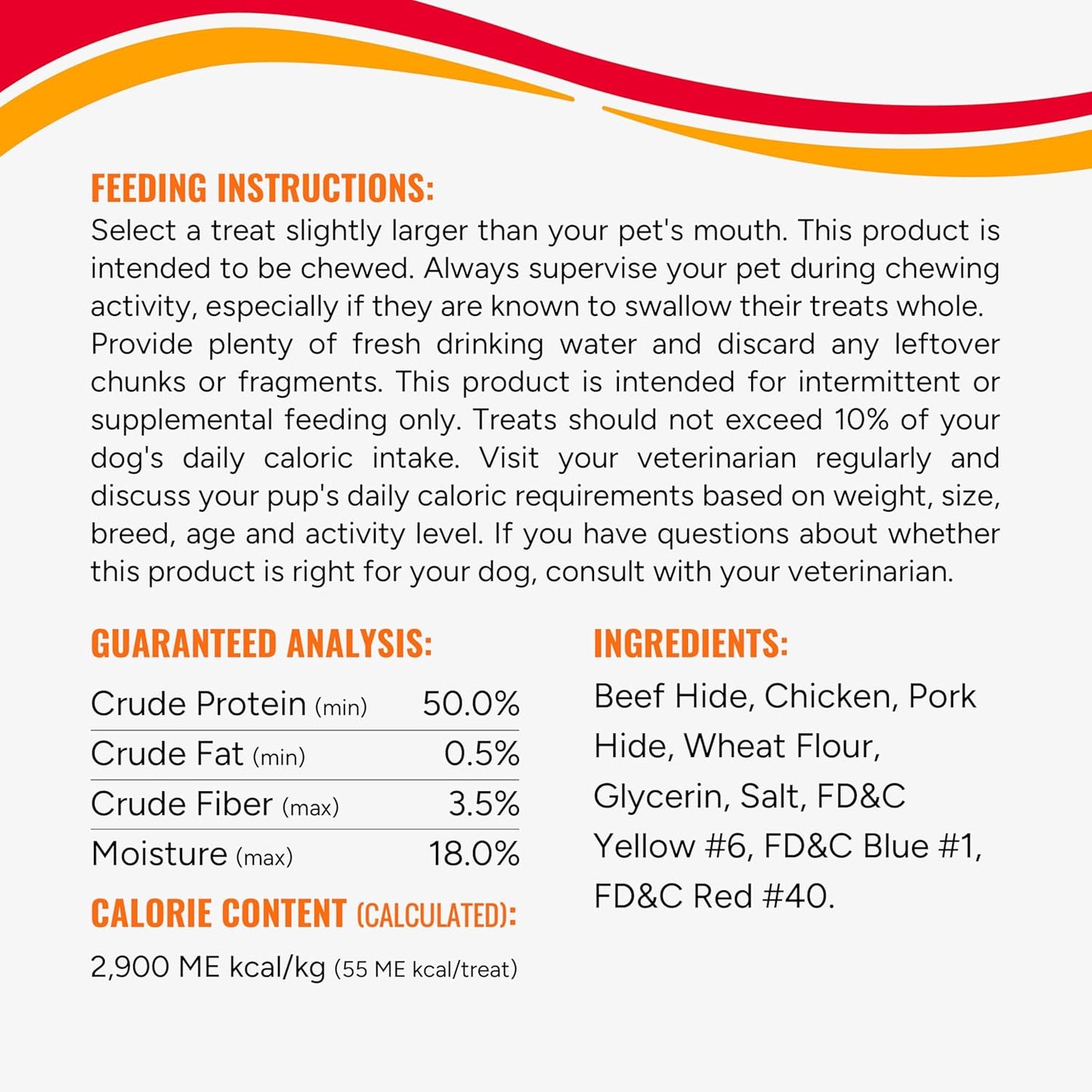 Good ‘n’ Fun Triple Flavor Ribs Chews for All Dogs, 12 Ounces, Treat Your Dog to Long-Lasting Chews Made with Beef Hide, Chicken and Pork Hide