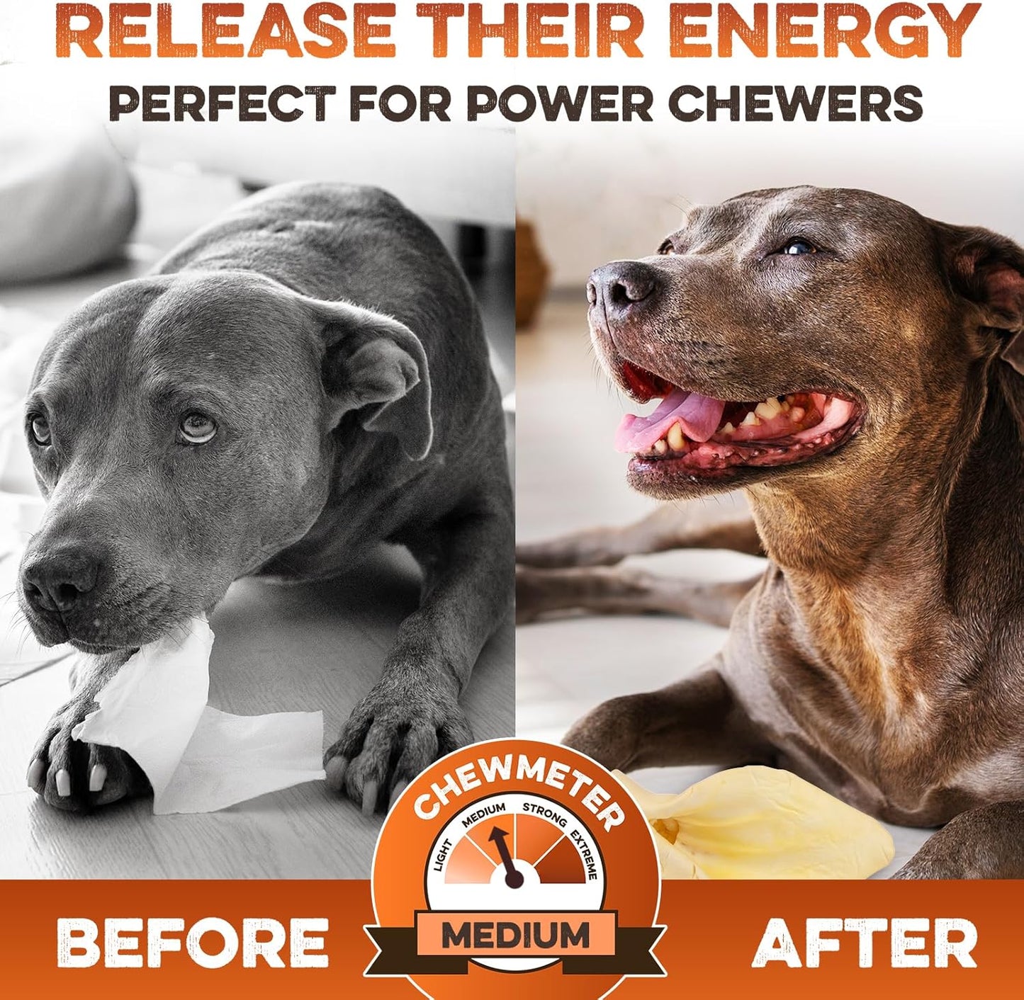 Cow Ears for Dogs – Whole Ears 100 ct, Thick Cut, Grass-Fed Angus Beef, All-Natural No-Rawhide Dog Treat Alternative